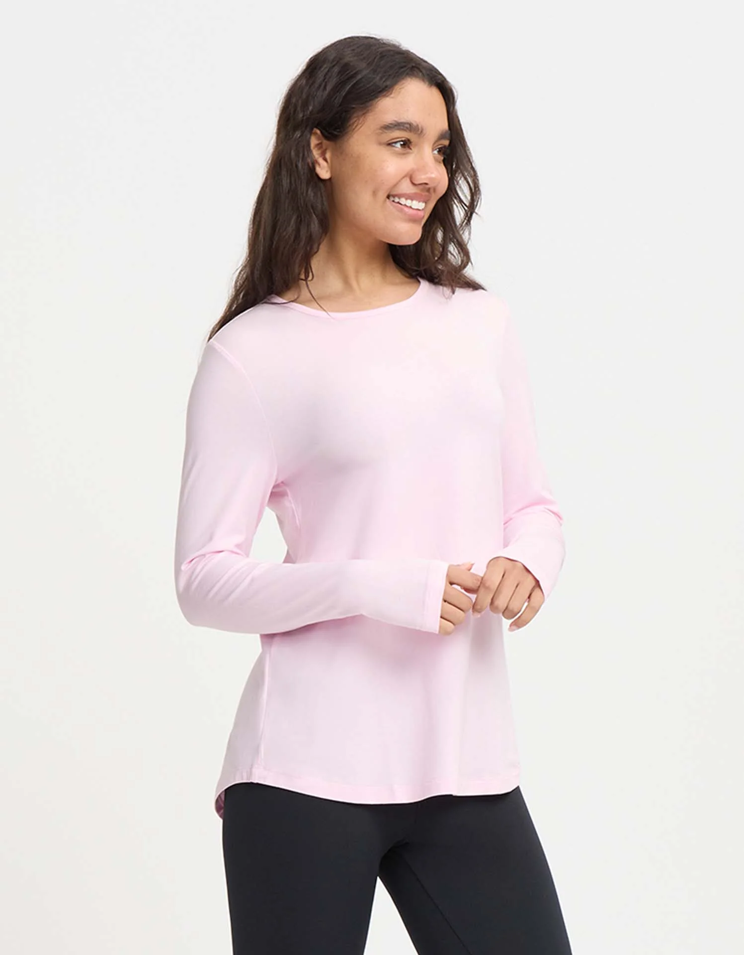 Loose Fit Long Sleeve Swing Top UPF 50+ - Image 47