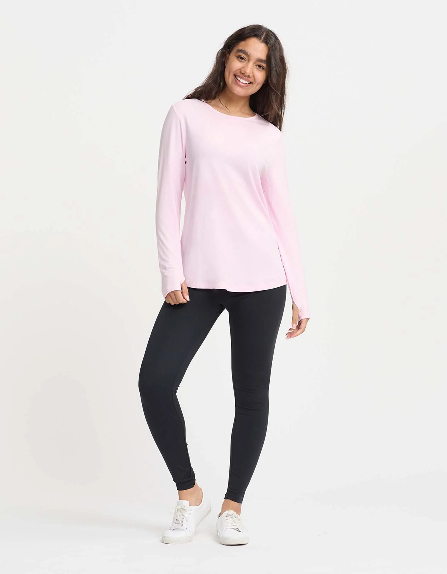 Loose Fit Long Sleeve Swing Top UPF 50+ - Image 48