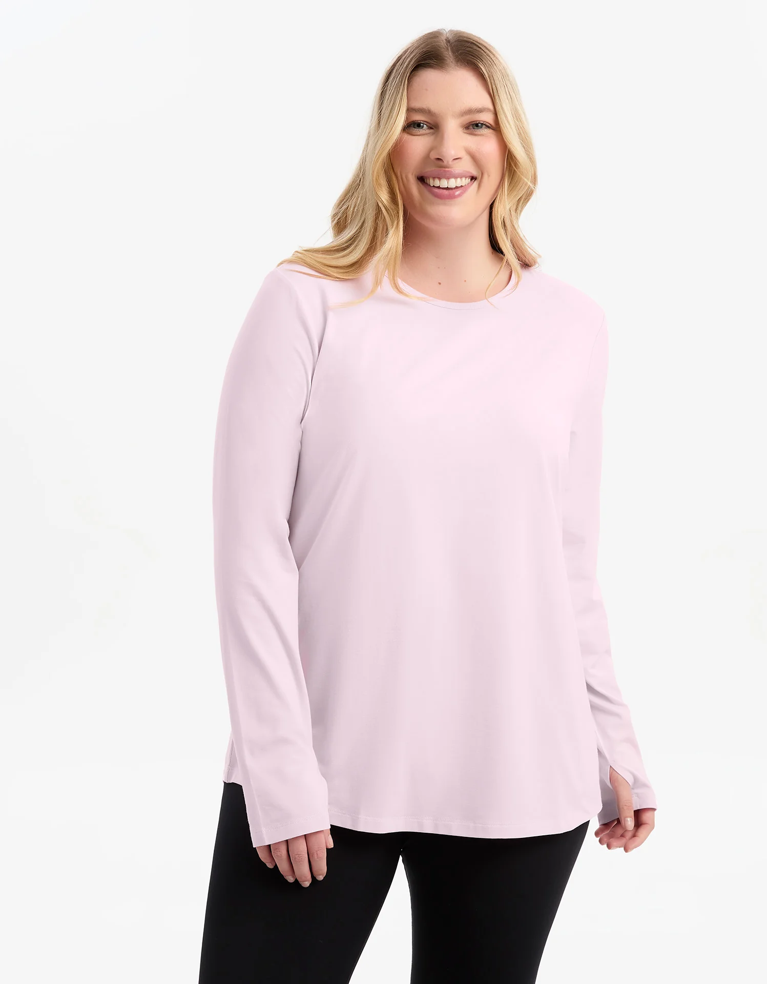 Loose Fit Long Sleeve Swing Top UPF 50+ - Image 50