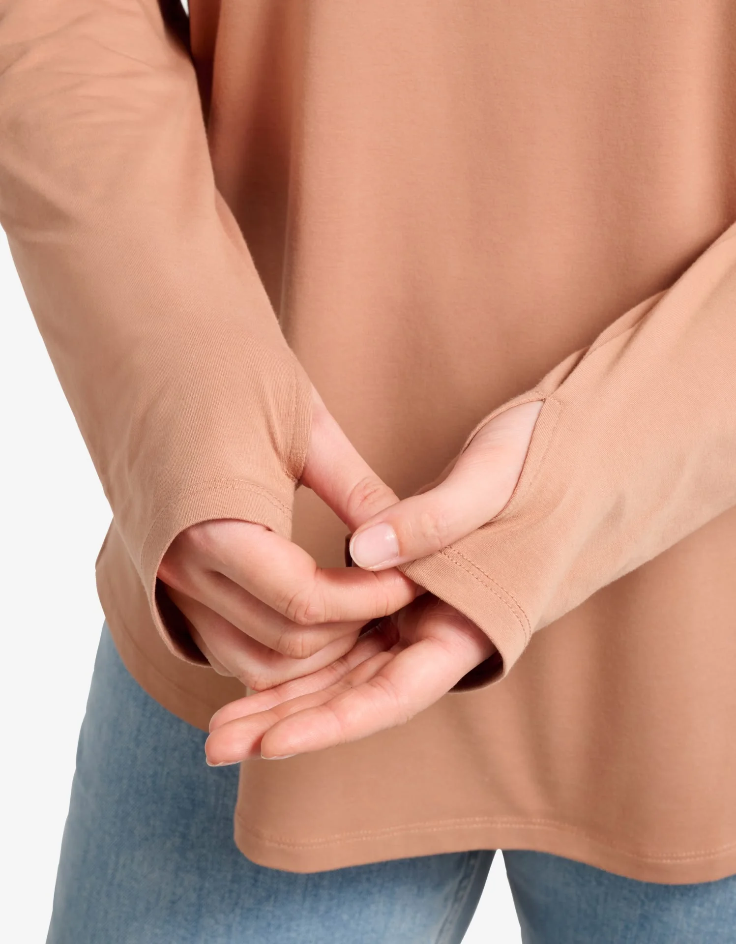 Loose Fit Long Sleeve Swing Top UPF 50+ - Image 8