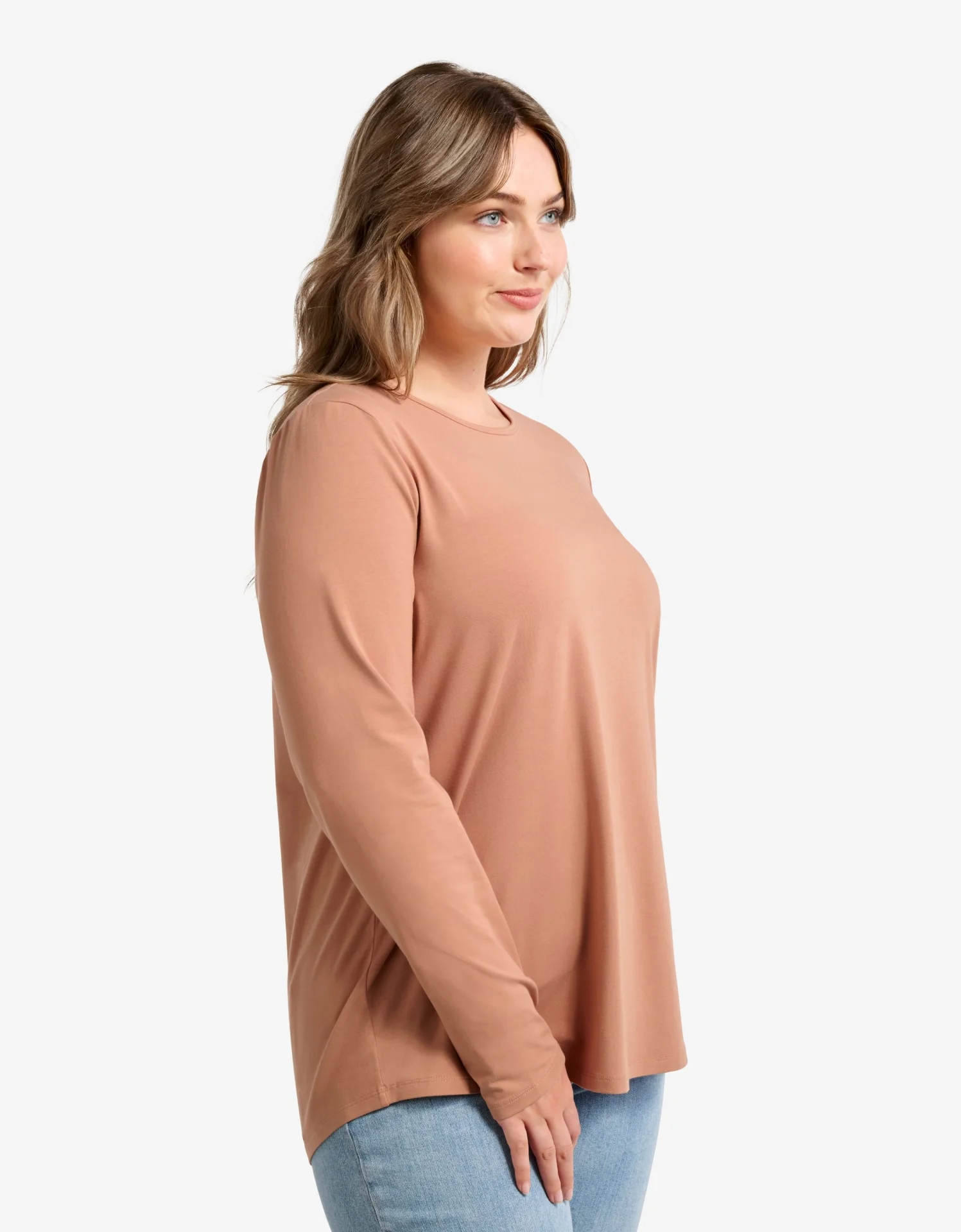 Loose Fit Long Sleeve Swing Top UPF 50+ - Image 9